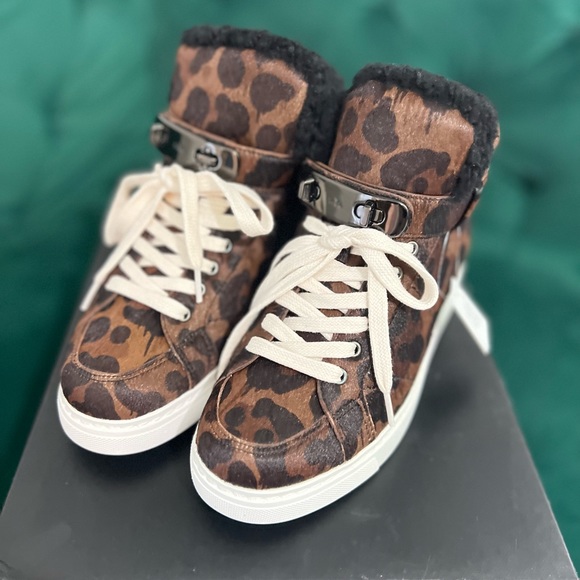 Coach Richmond SHRL HRCLF/SHRL Cheetah Sneakers - Picture 5 of 6